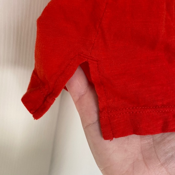 Madewell red orange tee shirt - Picture 9 of 12
